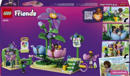 42702 LEGO® Friends Besisukantis gėlės ir fėjų puodelių atrakcionas 