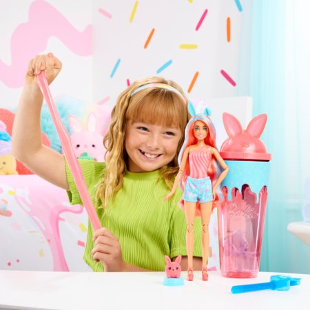 BARBIE Pop Reveal Animal Party siurprizų rinkinys kiškutė, JCN87 