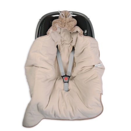 LODGER žieminis vokelis į vežimėlį TEDDY, 0-9 mėn., Beige, WPT 630 