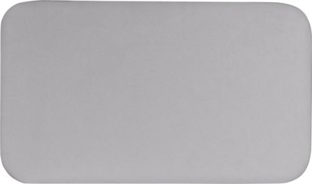 LIONELO paklodės su guma lopšiukui BAMBOO SHEET, 80x42 cm., 2 vnt., White/Grey 