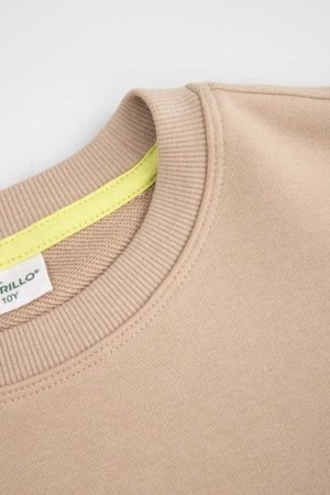 COCCODRILLO džemperis, smėlio spalvos, WC6132101NBJ-002-152, 152 cm 