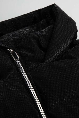 COCCODRILLO striukė OUTERWEAR GIRL JUNIOR, sidabrinė, cm 
