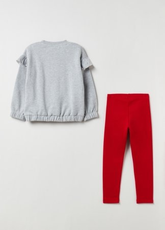 OVS GIRL3-10Y JOGGING L/S 2H 9-10 RED 001921643 