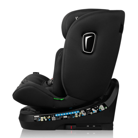 LIONELO automobilinė kėdutė BRAVE I-SIZE, Black carbon, 40-150 cm., LO-BRAVE I-SIZE 