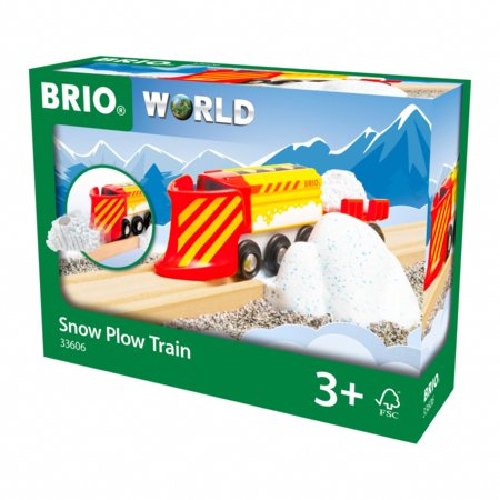 BRIO traukinys-sniego valytuvas, 33606 33606