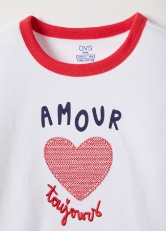 OVS marškinėliai trumpomis rankovėmis, 116 cm, 002554217 