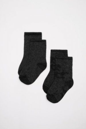 COCCODRILLO kojinės SOCKS BOY, pilkos, ZC1382818SOB-019 ZC1382818SOB-019-023