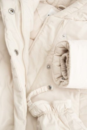 COCCODRILLO striukė OUTERWEAR GIRL NEWBORN, ecru, ZC4152102OGN-003-086, 86 cm 