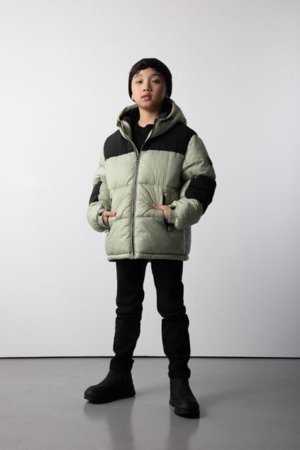 COCCODRILLO striukė OUTERWEAR BOY JUNIOR, žalia, cm 
