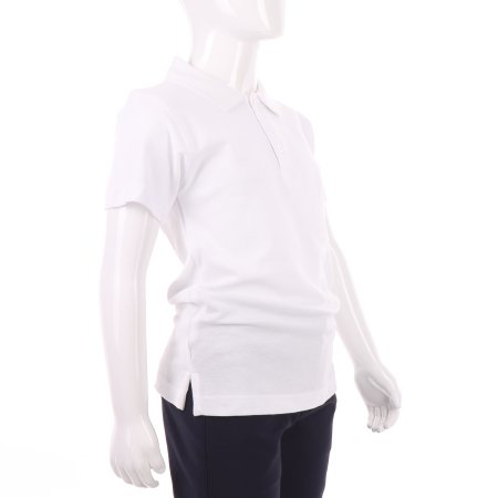 MAMAJUM polo marškinėliai trumpomis rankovėmis 10-000005, balti, 158/164 cm 10-000005