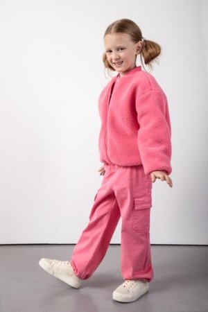 COCCODRILLO džemperis RAVE GIRL KIDS, rožinis, ZC5132501RGK-007-116, 116 cm 