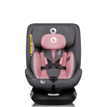 LIONELO automobilinė kėdutė BASTIAN ONE I-SIZE, Pink rose,  40-150 cm., LO-BASTIAAN ONE I-SIZE 