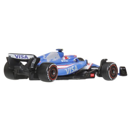 HOT WHEELS Premium lenktyninis VCARB 2024 Yuki Tsunoda automodeliukas, JBM14 