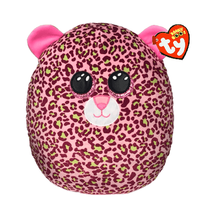 TY Squish a Boos pliušinis leopardas LAINEY 25cm, TY39299 TY39299