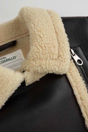 COCCODRILLO kailiniai OUTERWEAR GIRL JUNIOR, juoda, ZC5153101OGJ-021-146, 146 cm 