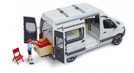 BRUDER MB Sprinter Camper su vairuotoju, 02672 02672