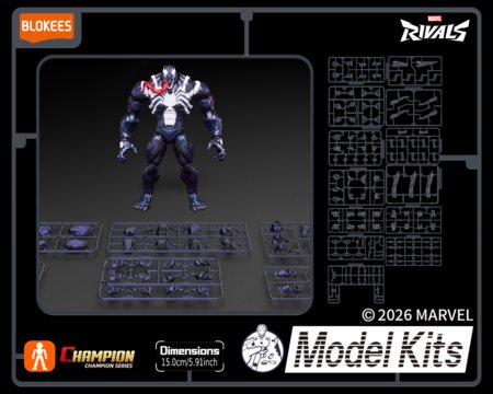 Blokees transformeris  Marvel Rivals-Champion class Venom, 81119 