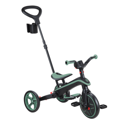GLOBBER triratukas Explorer Trike 4in1,žalias, 732-104 