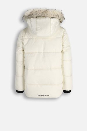 COCCODRILLO striukė OUTERWEAR GIRL JUNIOR, kreminė, cm 