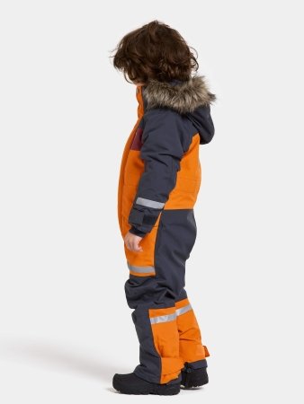 DIDRIKSONS žieminis lauko kombinezonas BJÄRVEN 3, oranžinis, 505466-L07, 140 cm 