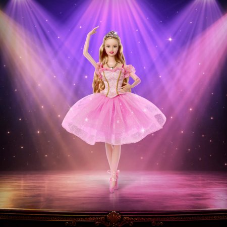 BARBIE NUTCRACKER SUPERPLUM kolekcinė lėlė - Spragtuko kolekcija, JJY15 