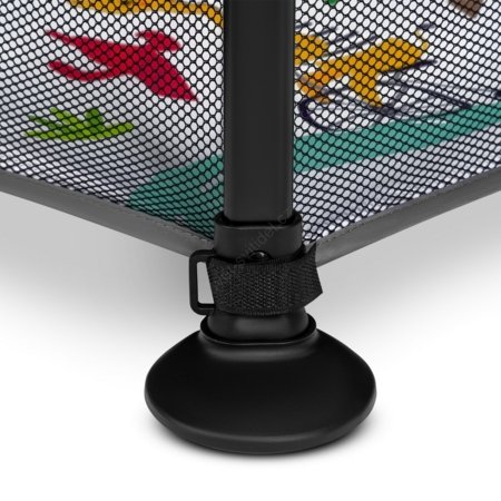 LIONELO žaidimų maniežas ROEL PLUS, 65x85 cm., Grey multicolor 