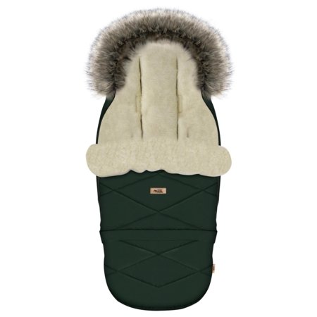 MILLI reguliuojamas vokelis į vežimėlį GROWUP, Bottle green, MIL1110162 