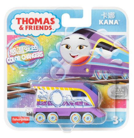THOMAS AND FRIENDS spalvas keičiantis traukinys, asort., HMC30 