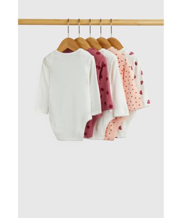 MOTHERCARE smėlinukas ilgomis rankovėmis 5 vnt., IF756 86 