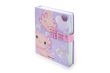DREAM POP dienoraštis su kodu, aksolotlis, K30300-33015 