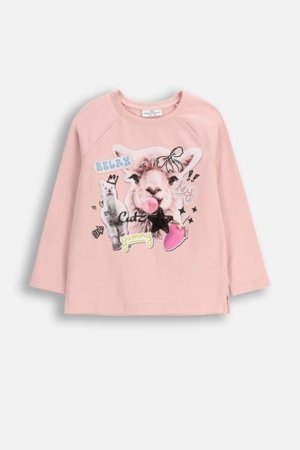 COCCODRILLO marškinėliai CRAFT PUNK GIRL KIDS, rožiniai, ZC5143104CGK-007-110, 110 cm 