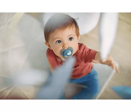 PHILIPS AVENT čiulptukai Ultra soft DECO, 6-18 mėn., 2vnt., boys, SCF091/15 