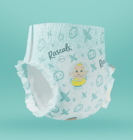RASCALS maudymosi sauskelnės-kelnaitės COCOMELON, L dydis, 13-18 kg., 12 vnt., 93716 