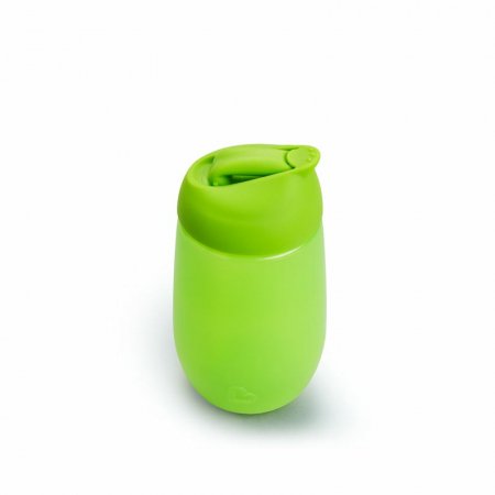 MUNCHKIN gertuvė su šiaudeliu SIMPLE CLEAN, 237ml, green, 12m+, 90017 90017