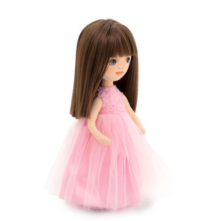 SWEET SISTERS lėlė Sophie su rausva suknele 32cm, SS01-01 SS03-03