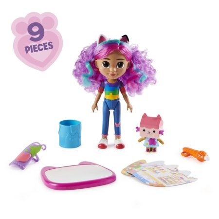 GABBY'S DOLLHOUSE rinkinys Craft-a-riffic Gabby Girl,, 6069142 