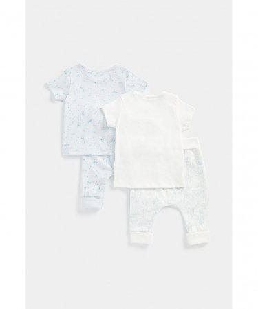 MOTHERCARE marškinėliai trumpomis rankovėmis ir kelnės, 2 vnt., EB643 623699