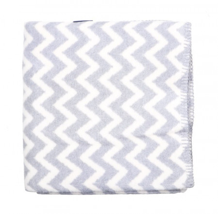 WOMAR pledas Grey&White Zigzag 75x100cm, 3-Z-KB-007 5902745540771