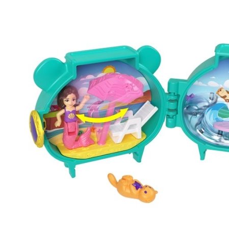 POLLY POCKET gyvūnėlio ir lėlytės mini rinkinukas asort, HMX20 HMX20