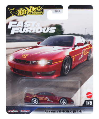 HOT WHEELS Premium automodeliukas iš filmo Greiti ir įsiutę asort, HNW46 HNW46