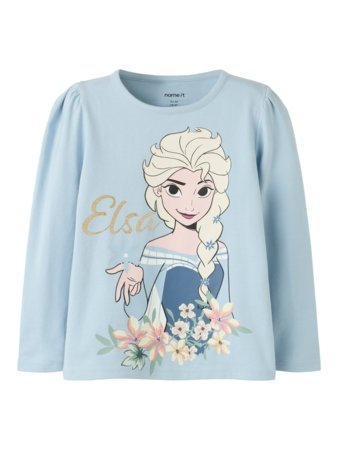 NAME IT FROZEN marškinėliai ilgomis rankovėmis, 13257950-A4B4C6, dydis 