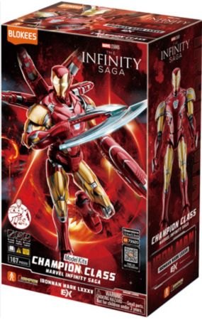 Blokees transformeris  Marvel Hero - Champion Class Iron Man MK85, 73920 