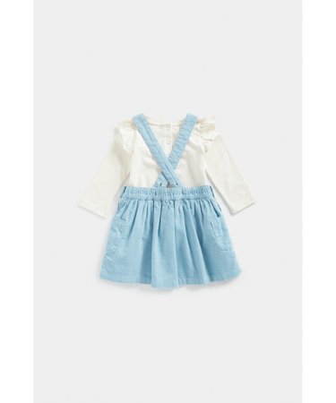 MOTHERCARE marškinėliai ilgomis rankovėmis, sarafanas ir pėdkelnės, FE307  