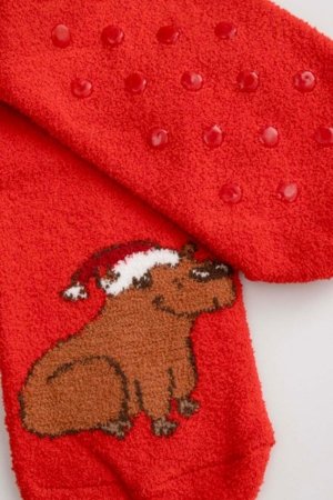 COCCODRILLO kojinės, raudonos, ZC5382706MER-009-026, 26-30 cm 