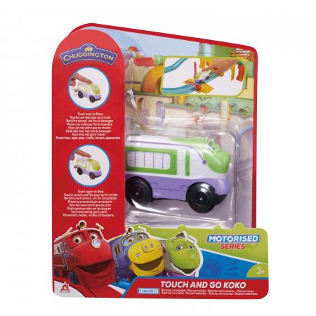 CHUGGINGTON motorizuotas traukinys Touch N' Go Koko, EU890403 EU890403