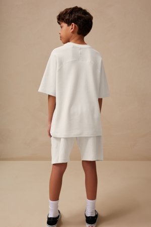 NEXT marškinėliai trumpomis rankovėmis ir šortai, AG3516, 146 cm 