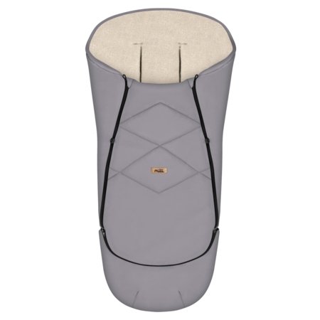 MILLI reguliuojamas vokelis į vežimėlį EVERGROW, Steel grey, MIL1110181 