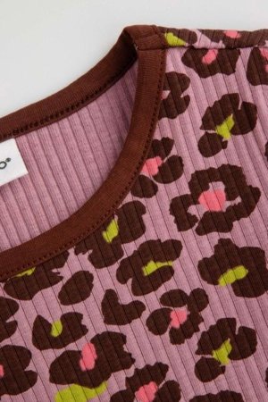 COCCODRILLO marškinėliai CRAFT PUNK GIRL KIDS, violetiniai, ZC5143101CGK-016-116, 116 cm 