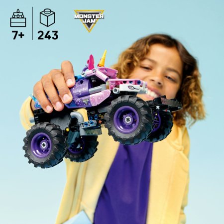 42220 LEGO® Technic Spyruoklinis Monster Jam™ Sparkle Smash™ 