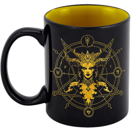 BLIZZARD DIABLO IV puodelis Lilith Gold Edition, 325 ml, FDIMUG24BKAll0001 